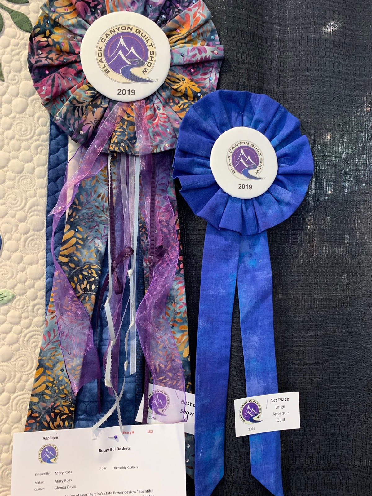 Sew Fun 2 Quilt Black Canyon Quilt Show Mary Ross