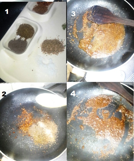 add-powder-spices-with-water-in-the-pan