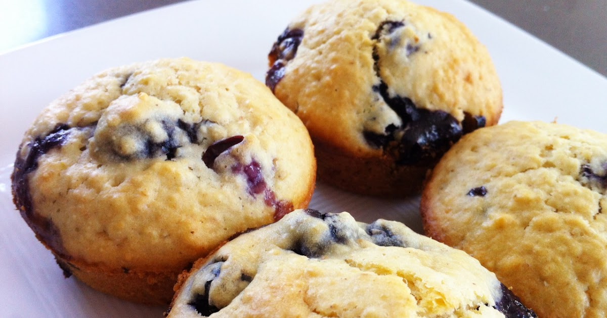 Fueling with Flavour: Lemon Blueberry Muffins