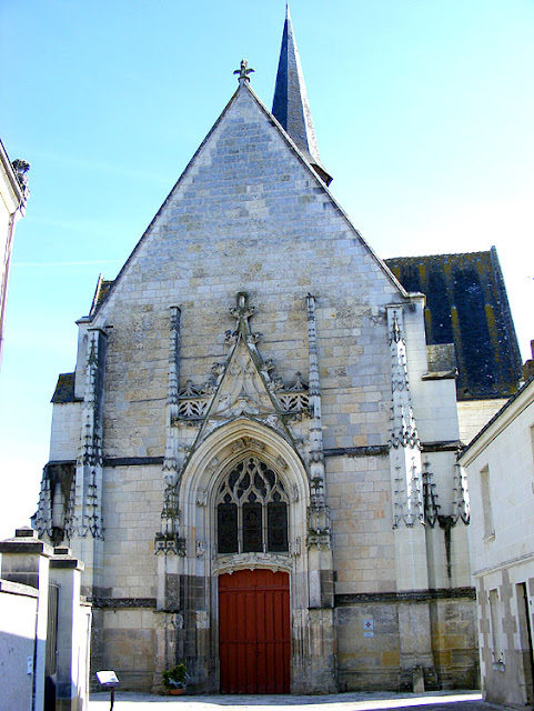 Church, Sainte Catherine de Fierbois, Indre et Loire, France. Photo by Loire Valley Time Travel.