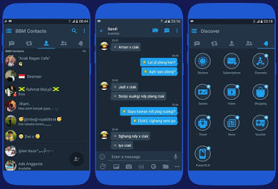 BBM MOD MidNight Blue Theme v3.2.0.6 APK Terbaru Update 2017 Gratis BBM MOD MidNight Blue Theme v3.2.0.6 APK Terbaru Update 2017 Gratis