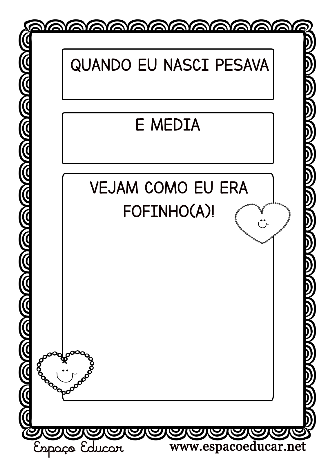 PROJETO IDENTIDADE - MEU ÁLBUM DE IDENTIDADE PARA EDUCAÇÃO INFANTIL COM