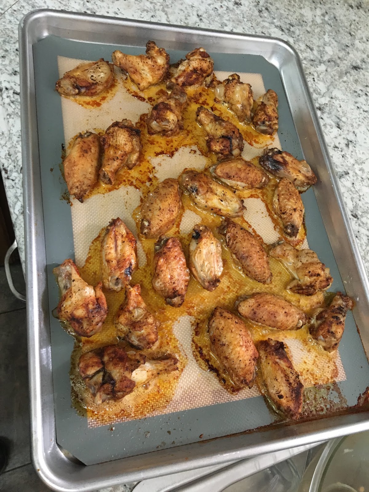Mel's Recipes Hot Sauce Chicken Wings