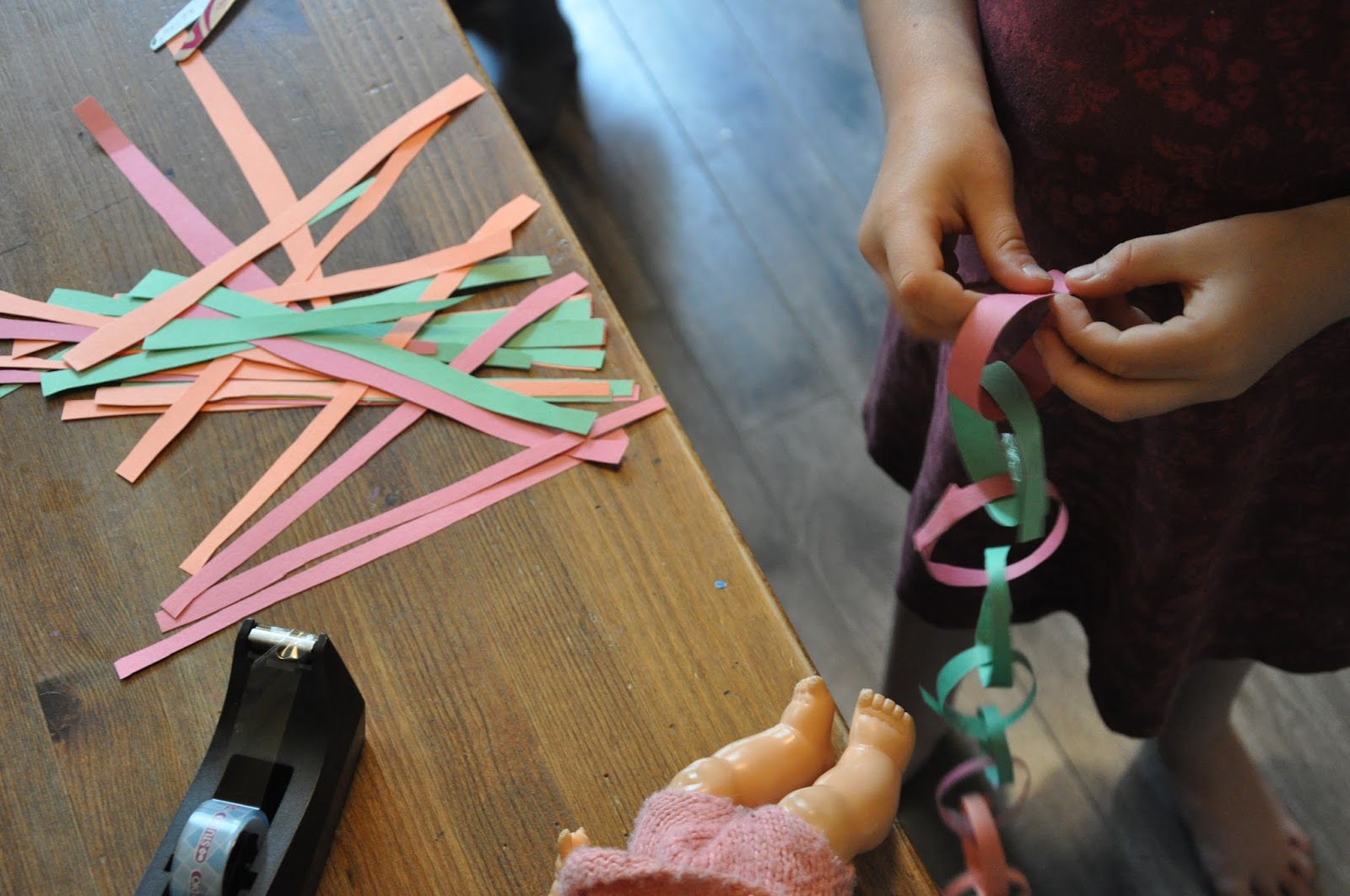 Math Monday Paper Chain Challenge