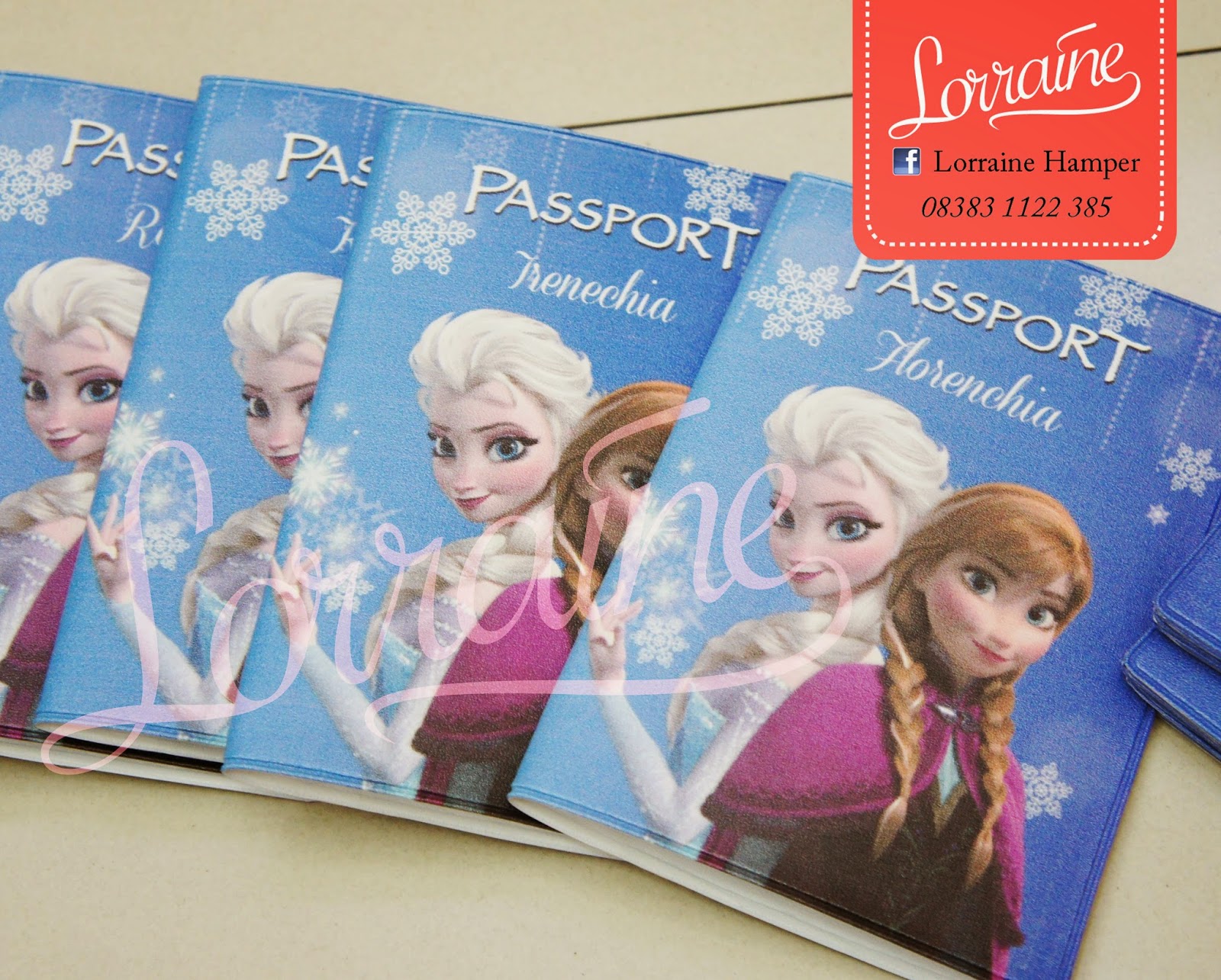 Lorraine Souvenir and Hamper Frozen Passport Cover