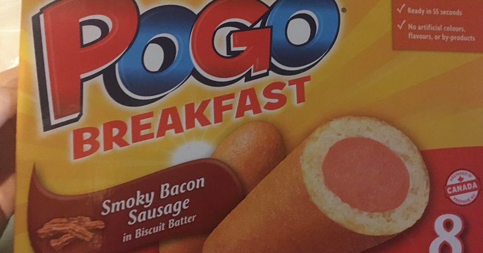 Adorable Fluff Pogo Breakfast. Smoky Bacon Sausage Corn Dog Review.