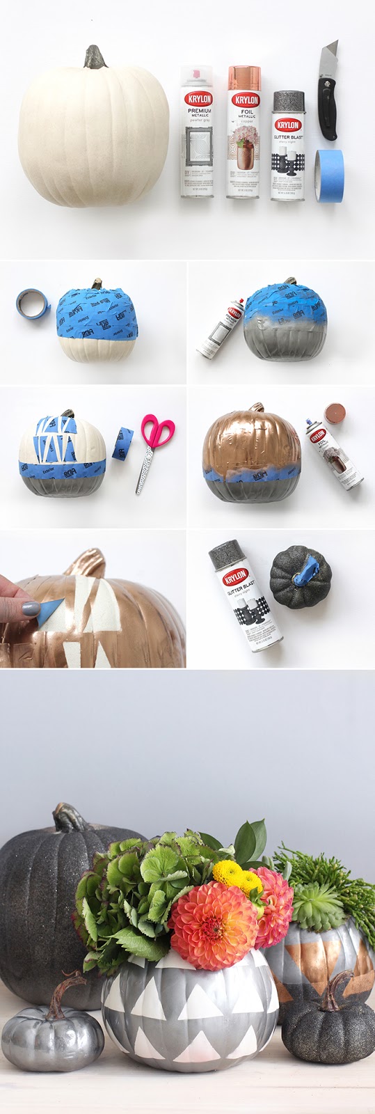 Calabaza metálica DIY Calabaza metálica DIY