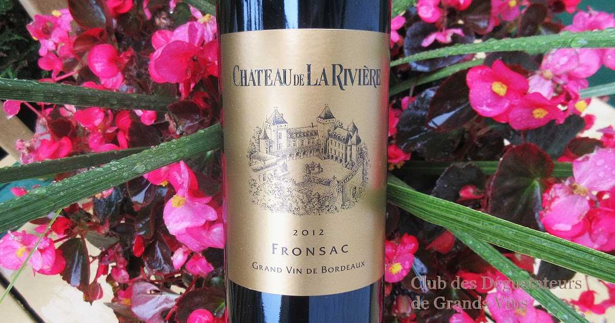Personnalisation de vos étiquettes  Château de La Rivière Fronsac Grand Vin  de Bordeaux