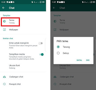 Cara Mengubah Whatsapp Ke Dark Mode Tanpa Aplikasi