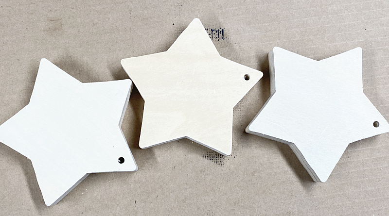 dollar tree wooden stars