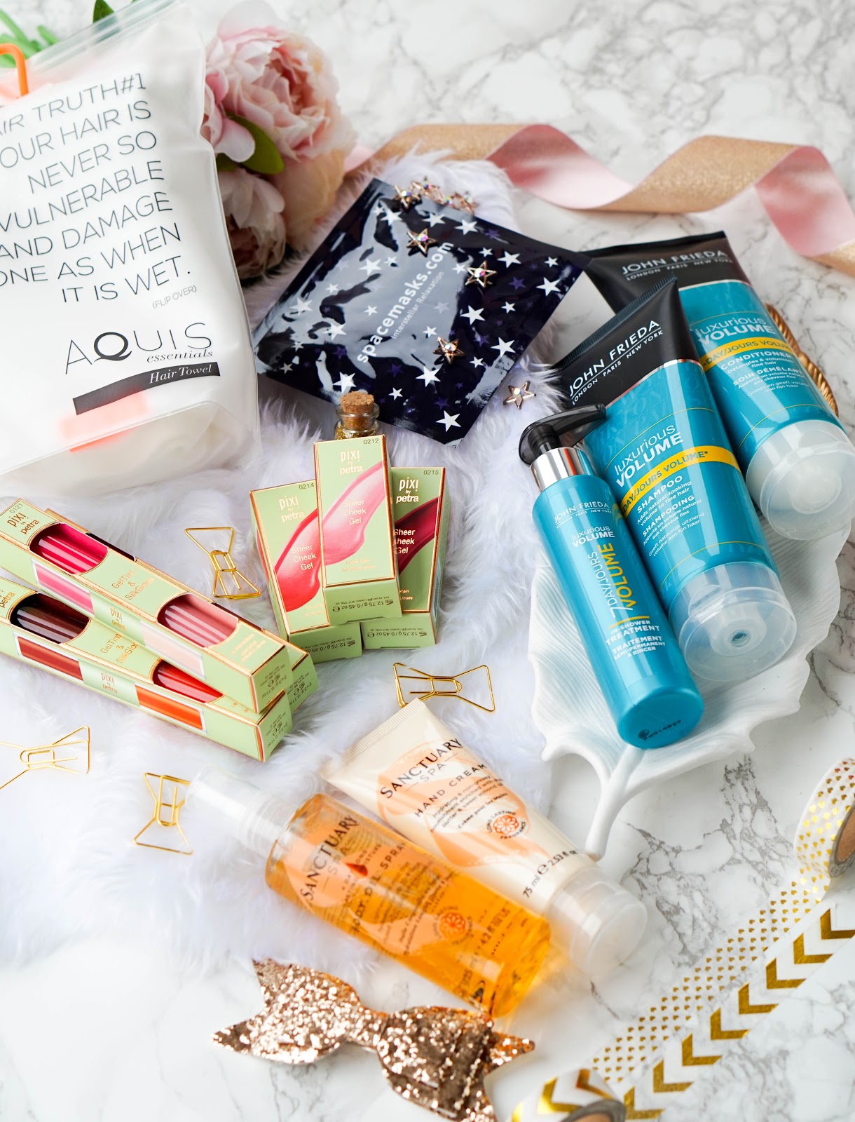 Time For Some TLC Time For Some TLC featuring John Frieda, Pixi Beauty, Aquis, Spacemask, Sanctuary