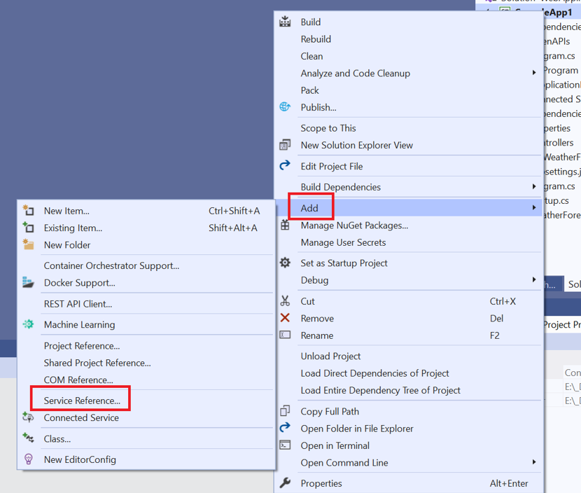 Medhat Elmasry: Use Service Reference in Visual Studio 2019 to consume ...