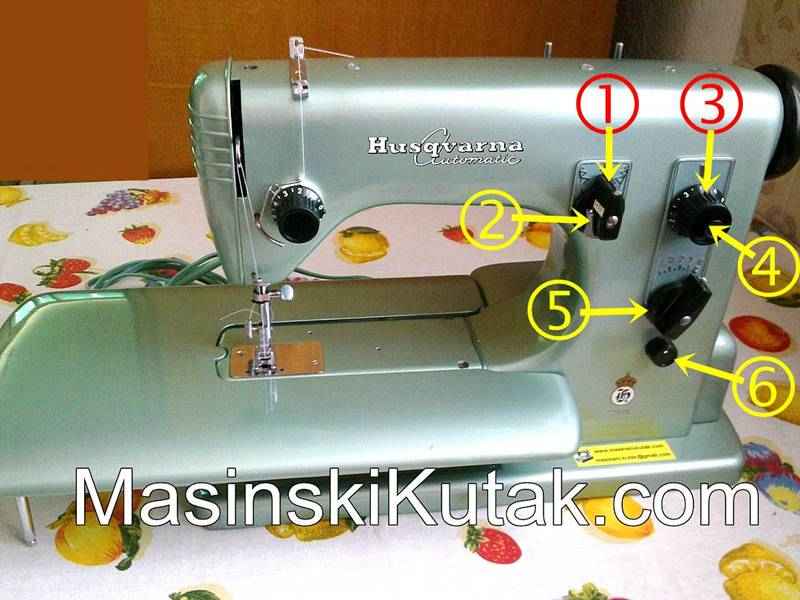 Sewing Machine Husqvarna Automatic 21 / Husqvarna 19e / Husqvarna
