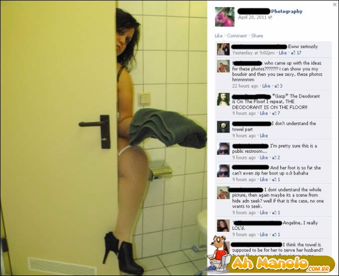 A foto mais bizzara e insana do Facebook em 2012!!! kkkk