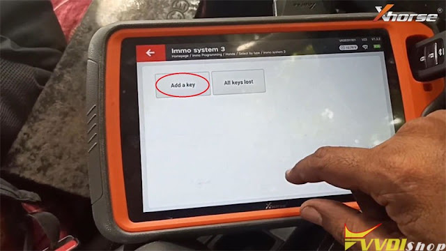 Honda WR-V ID47 Key with Xhorse Key Tool Plus 7