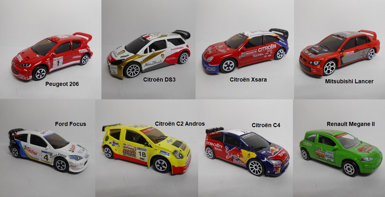 majorette wrc cars 2019