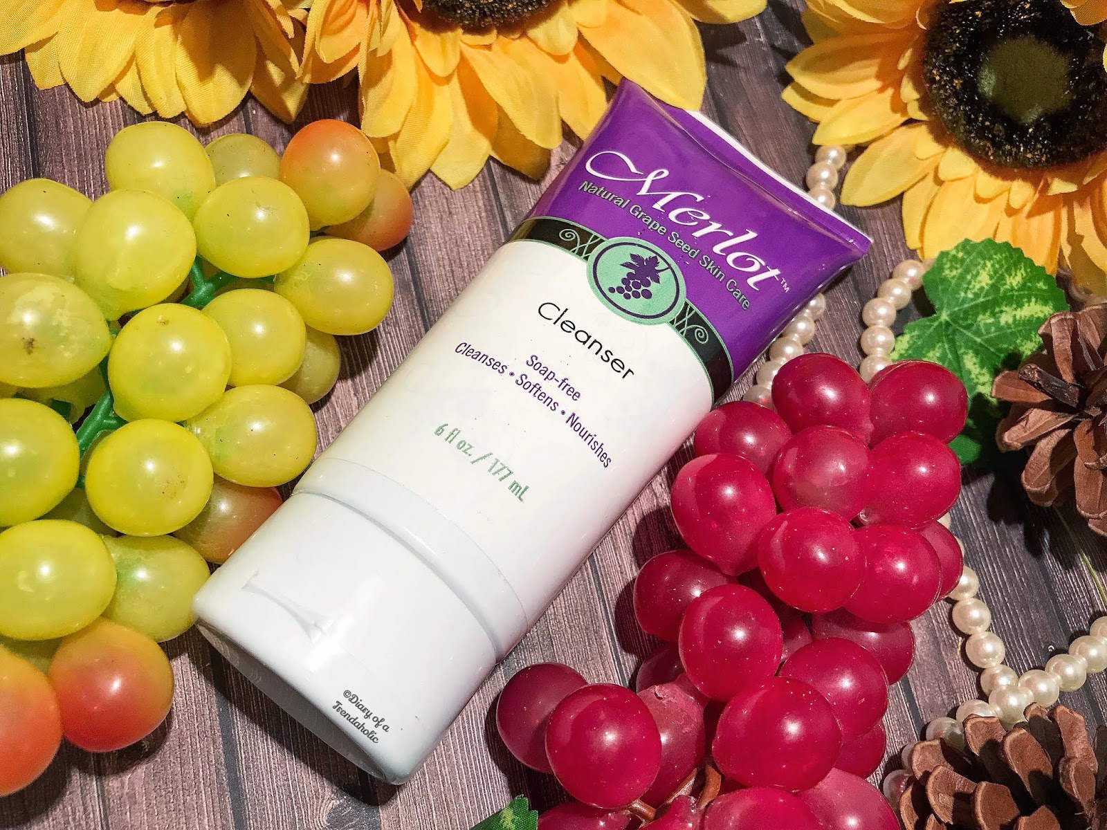 Diary of a Trendaholic Merlot Natural Grape Seed Skin Care Review
