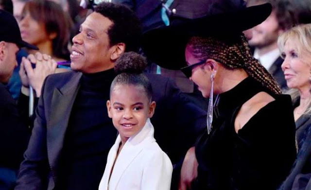 Blue Ivy hija de Beyoncé y Jay Z protagonista en los premios Grammy