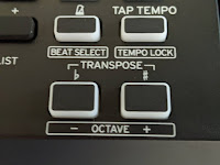 XE20 transpose buttons