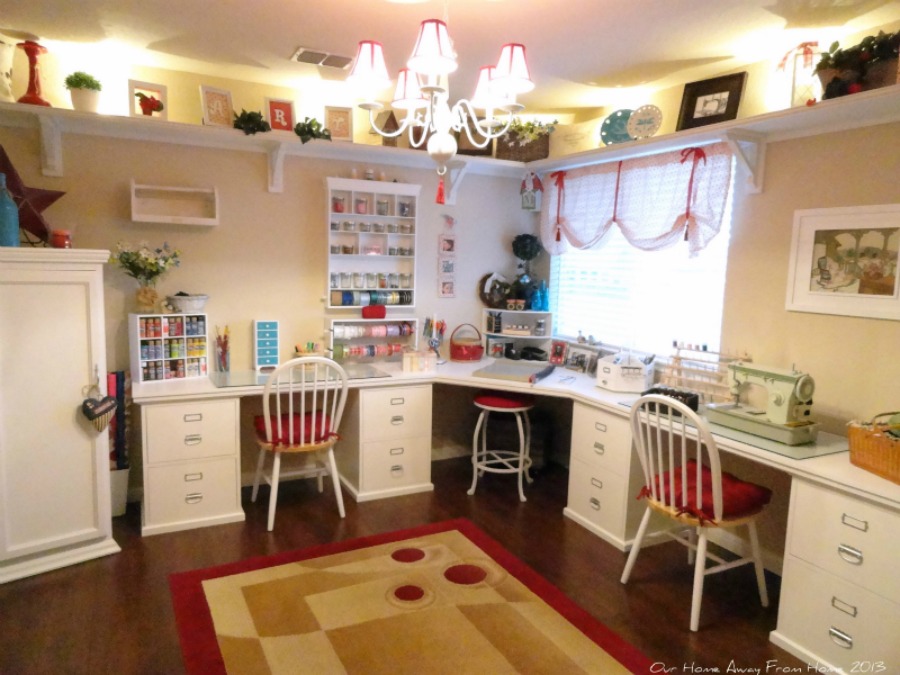 Craft Room Embellishments Storage and Organization Tips - Kathy by Design