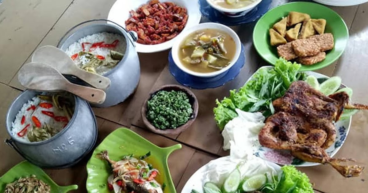 Kosakata Bahasa Sunda Seputar Makanan Tradisional Beserta