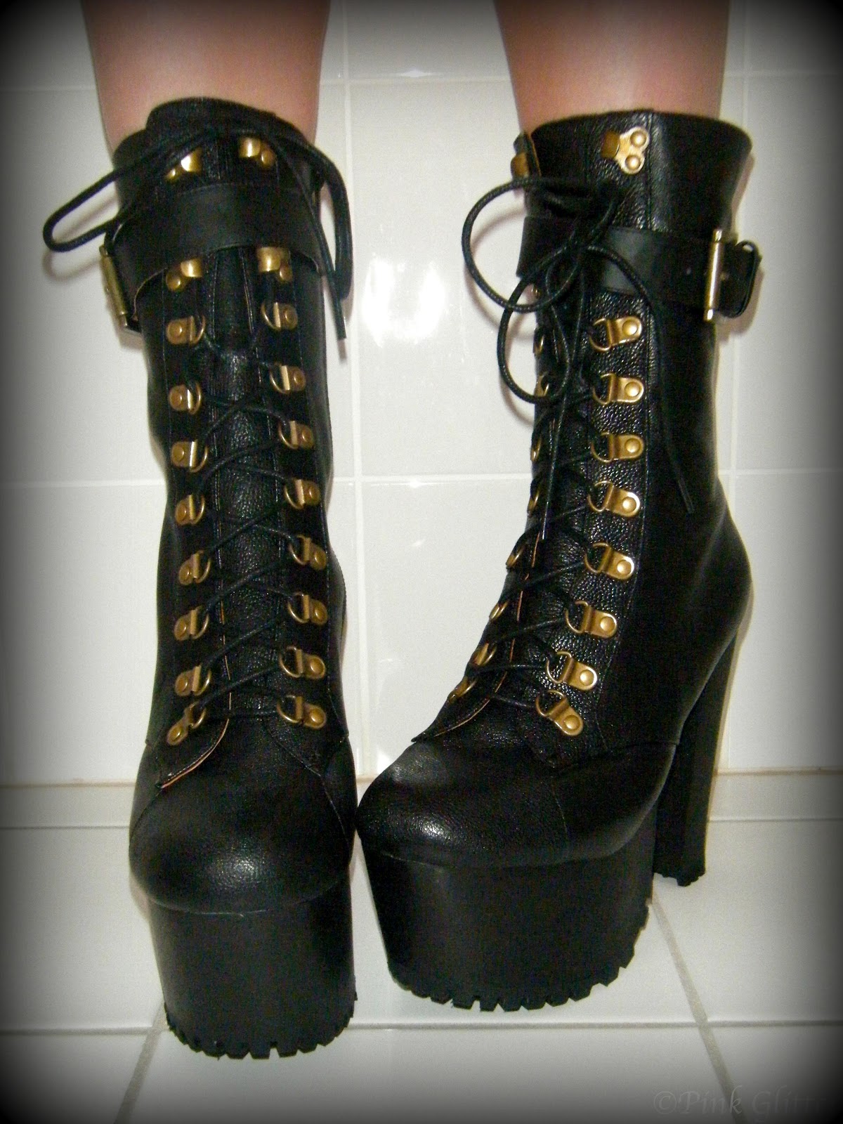 Pink Glitter Jeffrey Campbell x Wildfox Sgt Pepper & Dallas