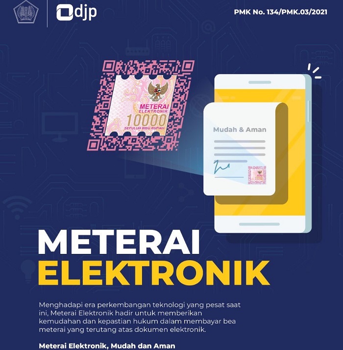 Setahun Lakukan Kajian, DJP Akhirnya Berlakukan e-Meterai