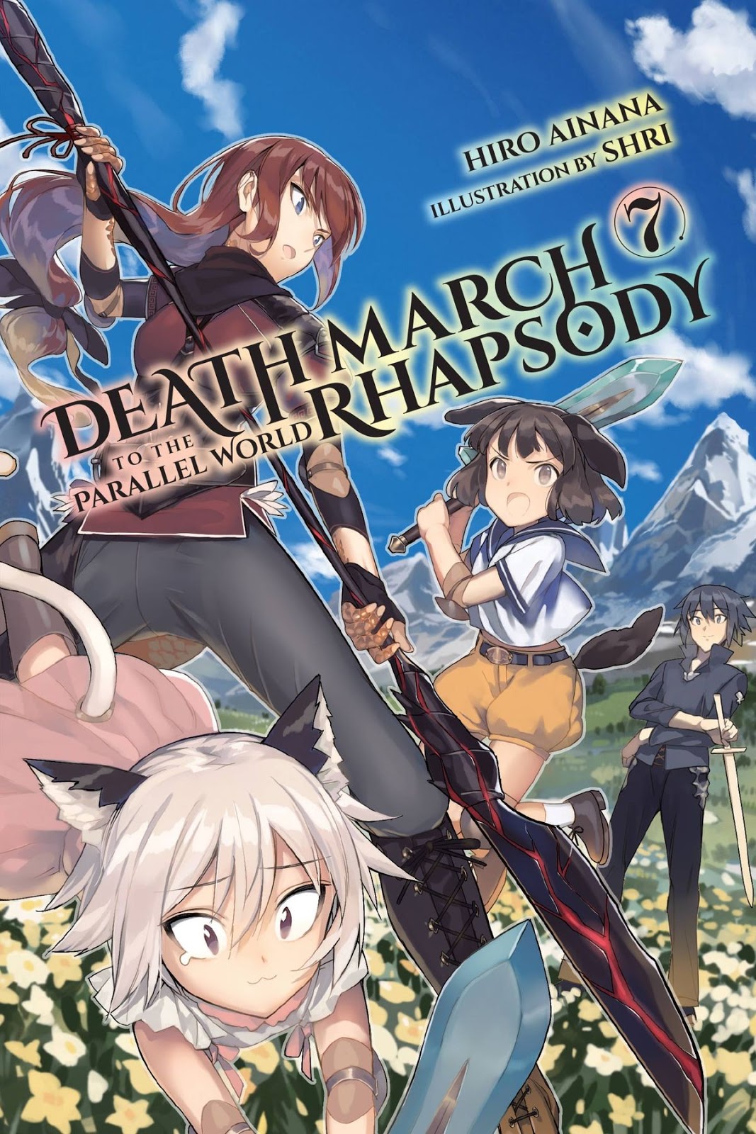Death March to the Parallel World Rhapsody Ilustrações Lightnovel Volume 07