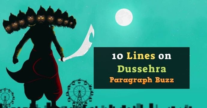10 Lines On Dussehra In Hindi For Class 2 10 Lines on Dussehra in English for Students