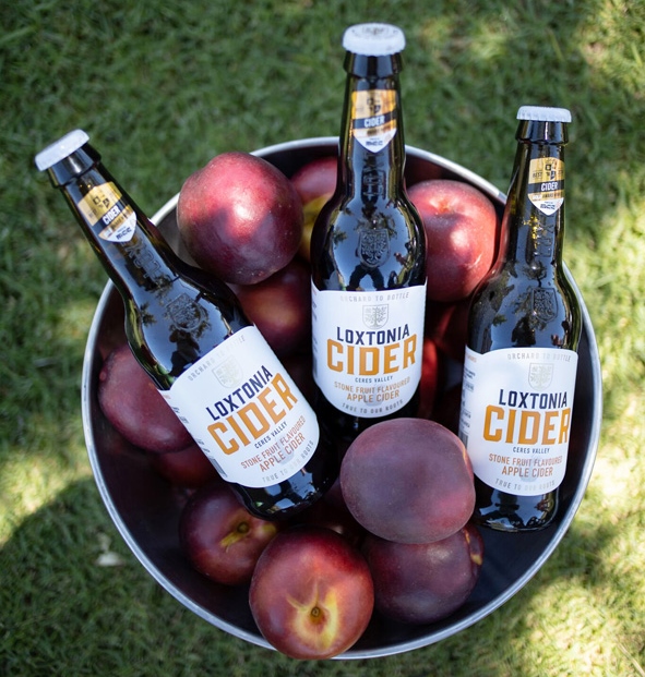 Orchard to bottle the core of Loxtonia Cider from the Ceres Valley