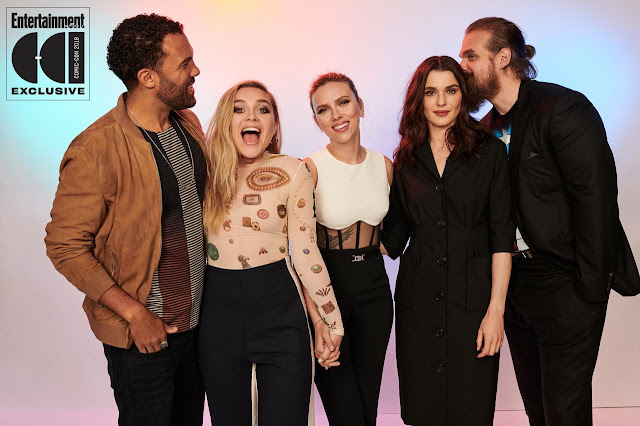 Scarlett Johansson - “Black Widow” Portraits at SDCC 2019 - imagedesi.com