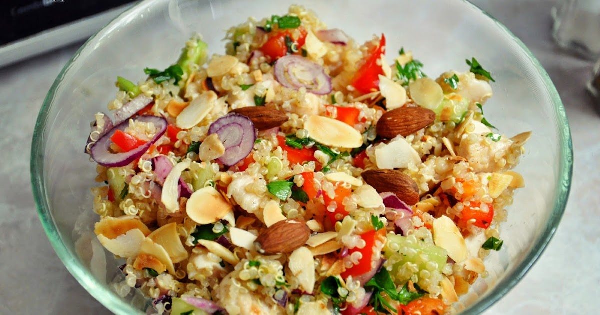 Bon appetit mon amie Quinoa i sałatkowy zawrót głowy