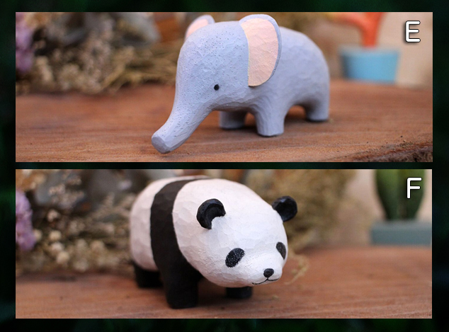 輕木雕木刻活動-木刻動物之森 - 木工/竹藝 - 木頭 