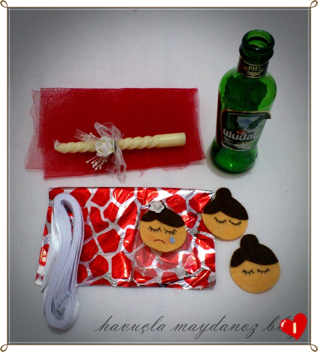 * Havuçla Maydanoz * Soda Şişesi İle Kına Mumluğu