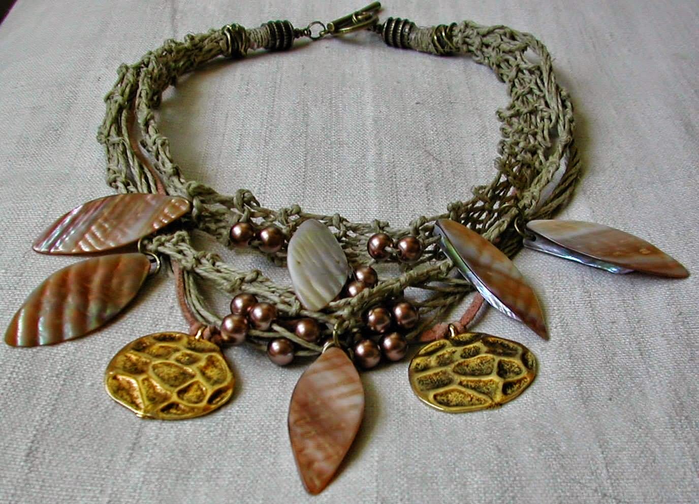 MT Necklaces Linen Colares em fio de linho COLAR REFERÊNCIA 1043