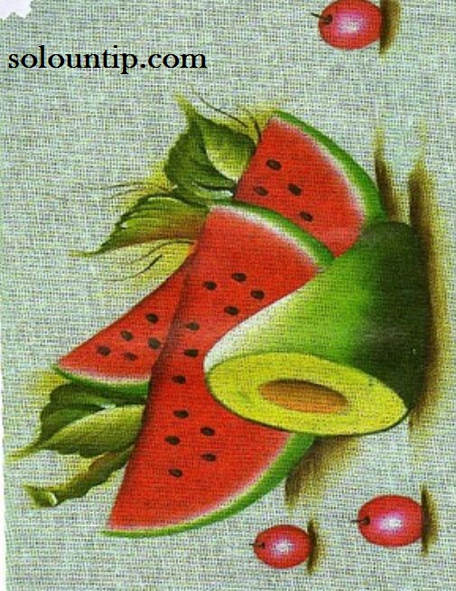 Retirado Más temprano debate Moldes de frutas para pintar en tela ~ Solountip.com