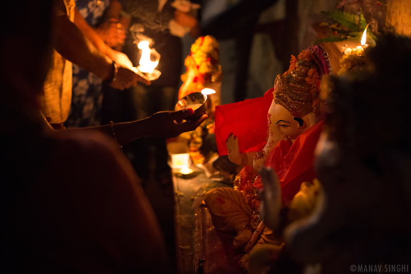 Ganesh Chaturthi Puja from idol Making to Ganesh Visarjan (immersing him in water) Jaipur Rajasthan