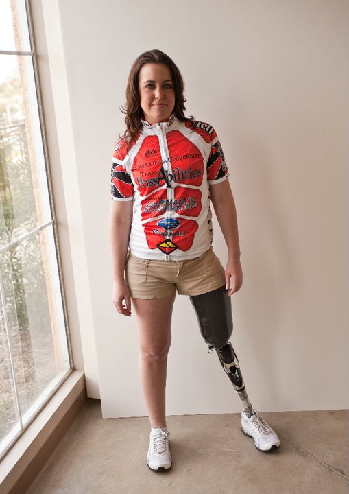 A Set Of Different Girls Women With Overweight Prosthetic Legs Stretch ...