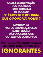 apodrecetuga, corrupção em portuga abstenção voto