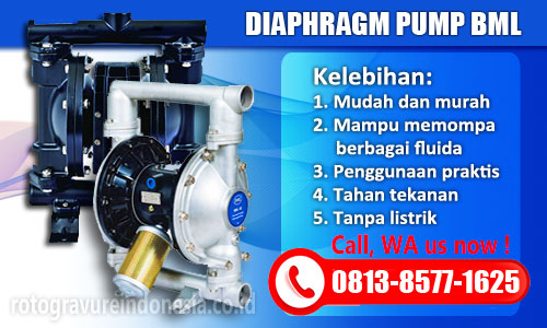 Jual Pompa Diaphragm Pump BML | Pompa Pneumatik | Adhesive