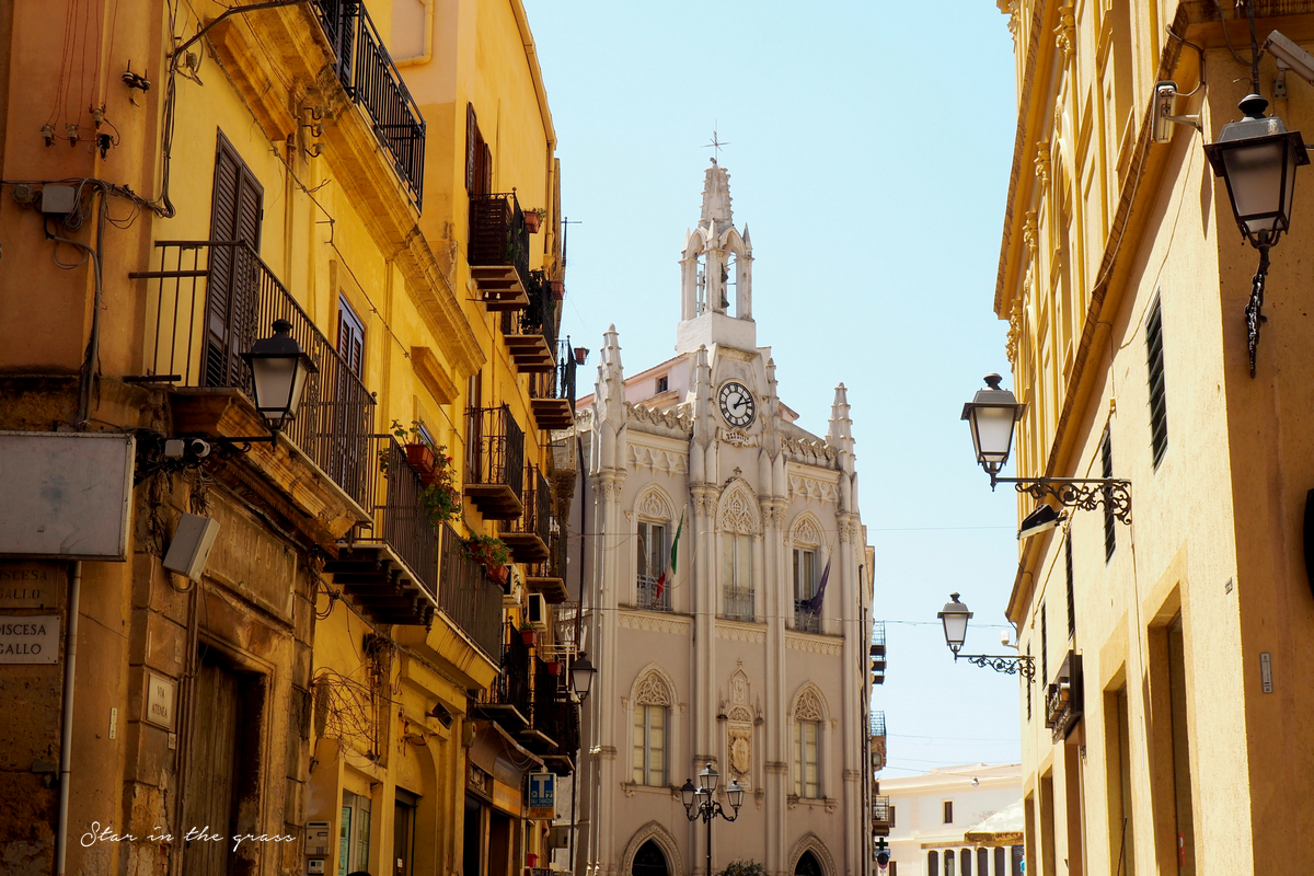 Ville d'Agrigento, Sicilia, Italia Ville d'Agrigento, Sicilia, Italia