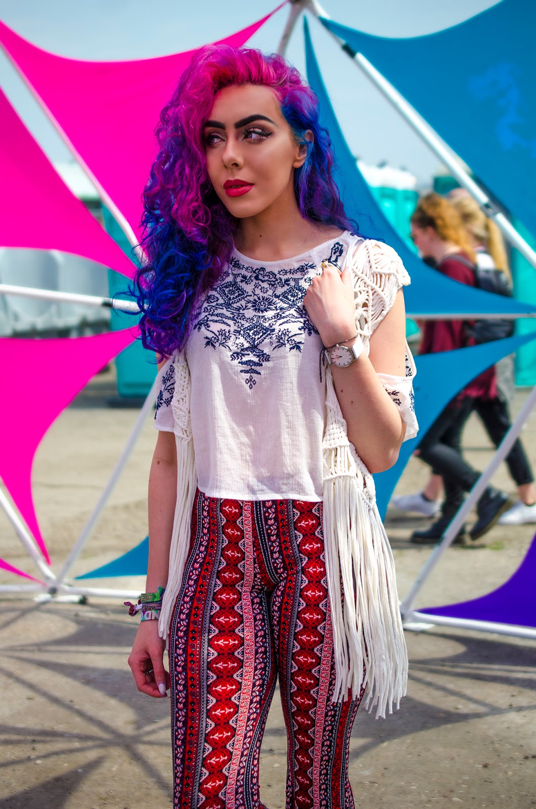 Sound City Stephi LaReine 2016 Rainbow Liverpool Fashion Blogger