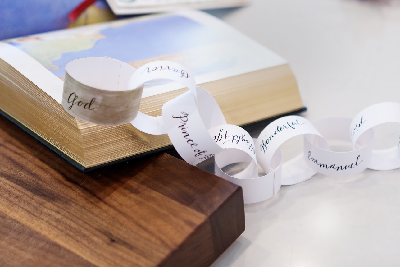Advent Day 7 Link To God Paper Chain 