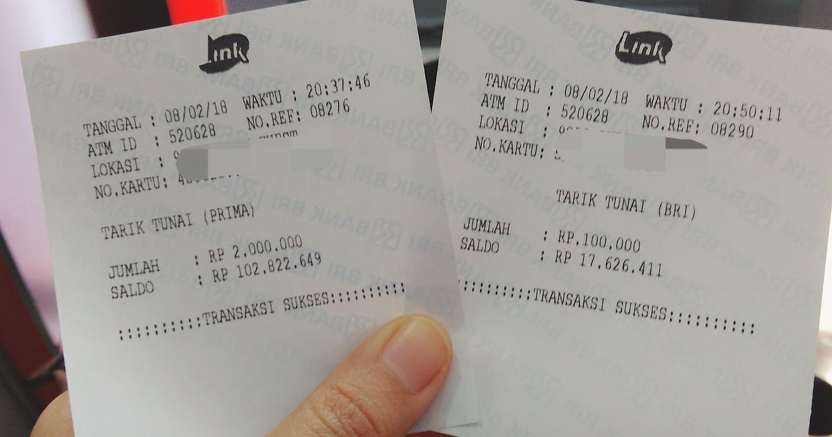 Kenapa Struk Atm Tulisannya Mudah Hilang Arie Fabian