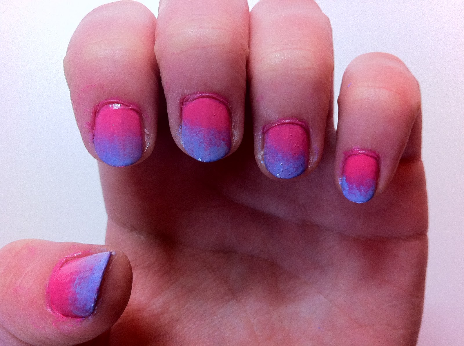 5. Watercolor Dip Dye Nails - wide 3