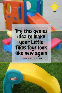 Make your Little Tikes toys look like new again