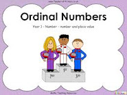 ORDINAL NUMBERS