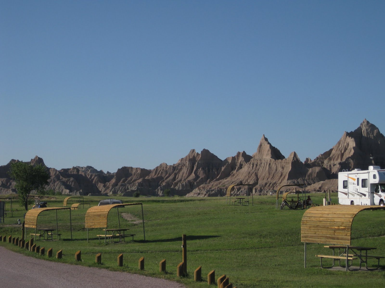 Campgroundcrazy Cedar Pass Campground Badlands National