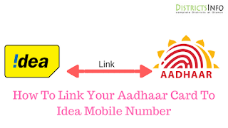 How To Link Your Aadhaar Card To Idea Mobile Number