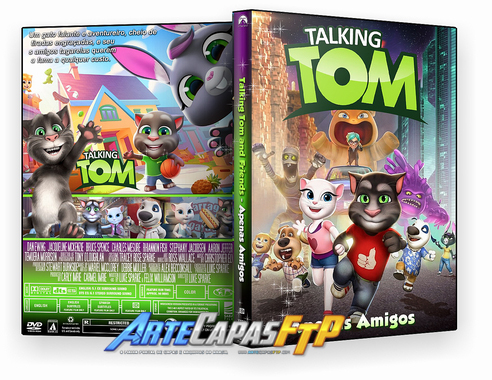 New Series Talking Tom And Friends From Talking Friends  Desenhos animados  de tv, Jogos com amigos, Pôsteres de filmes